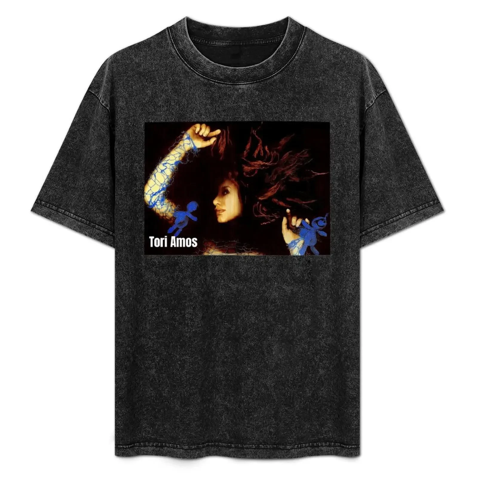 

Tori Amos From The Choirgirl Hotel Promo Art Album T-Shirt Retro Style Print Casual Top