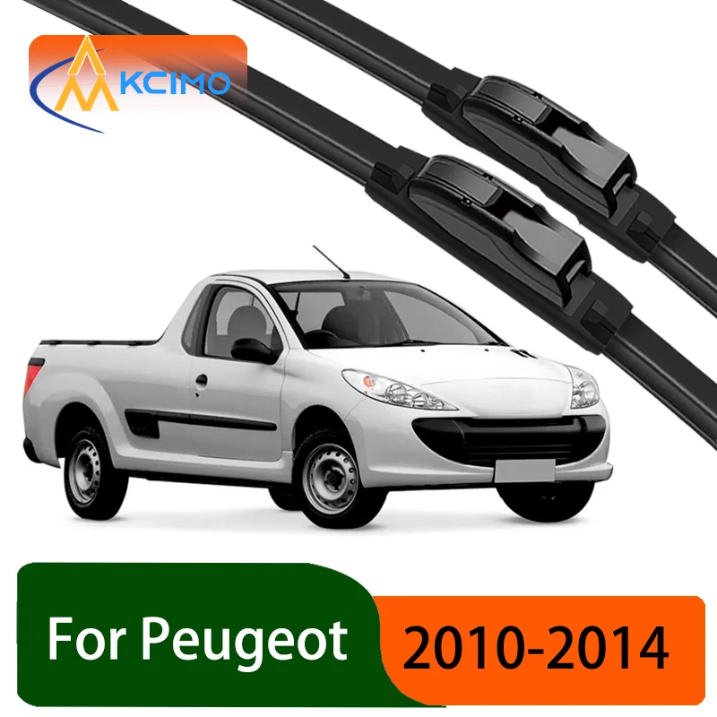 

For Peugeot Hoggar 2010–2014 2011 2012 Durable Slient Front Wiper Blades Car Windscreen Windshield Window Wiper Accessories