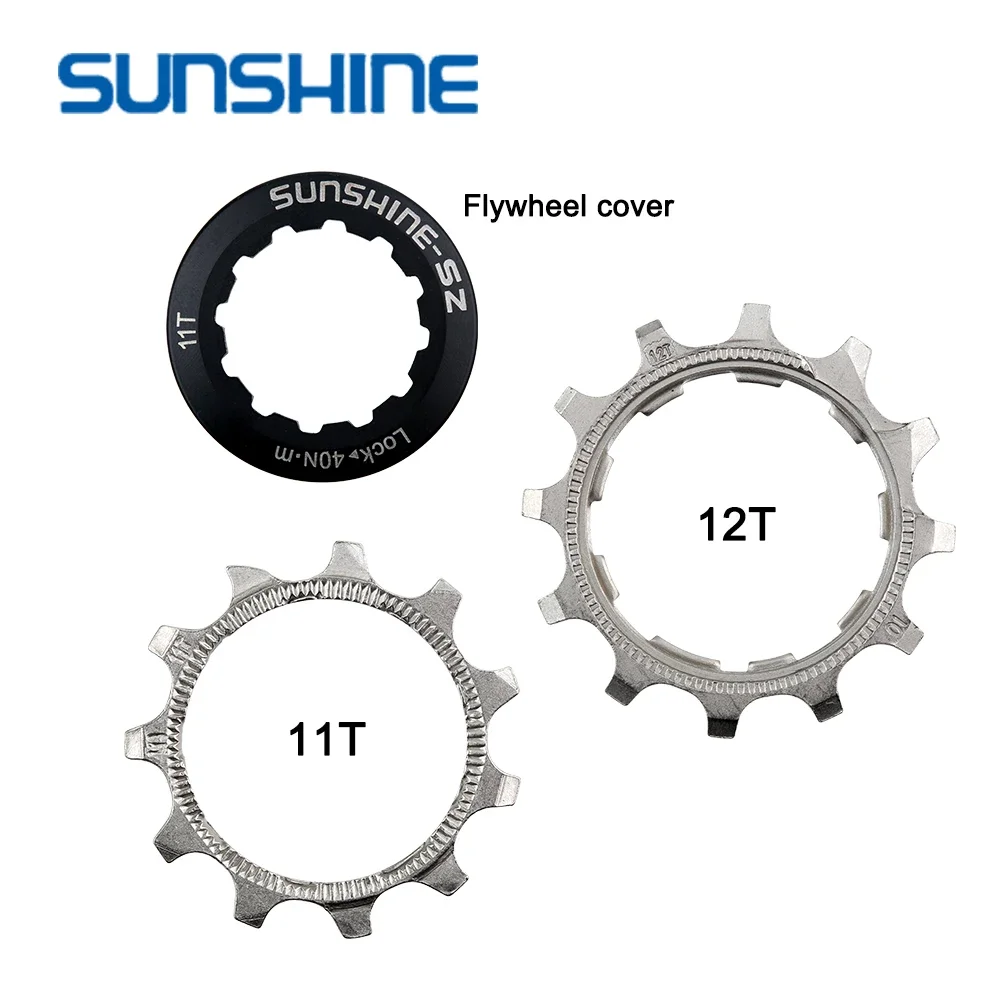 Sunshine Racing Road Bike Cassette 10S 11-21T/11S 11-21T Bicycle Cassette Tape Road Racing Freewheel