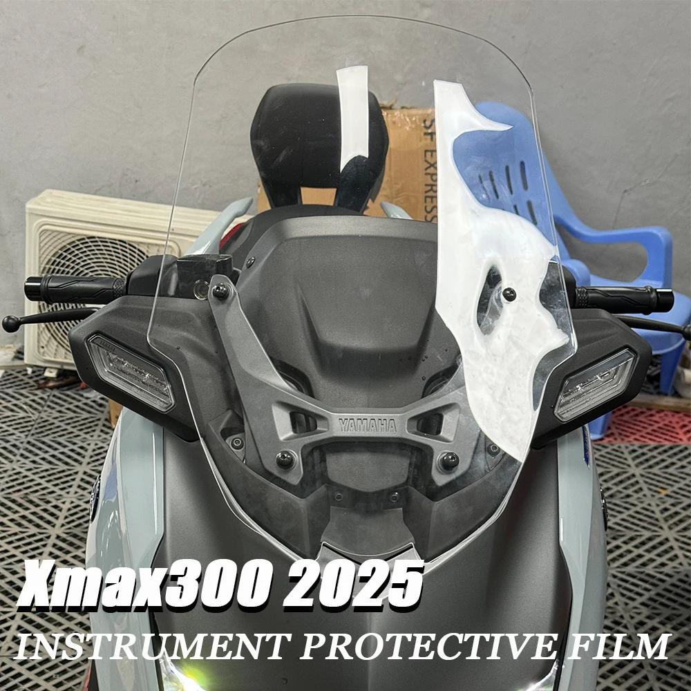 

Экран 50 см, высокое качество для YAMAHA XMAX300 2025, ветровое стекло мотоцикла, дефлекторы ветра, лобовое стекло xmax-300, конкурентоспособное лобовое стекло