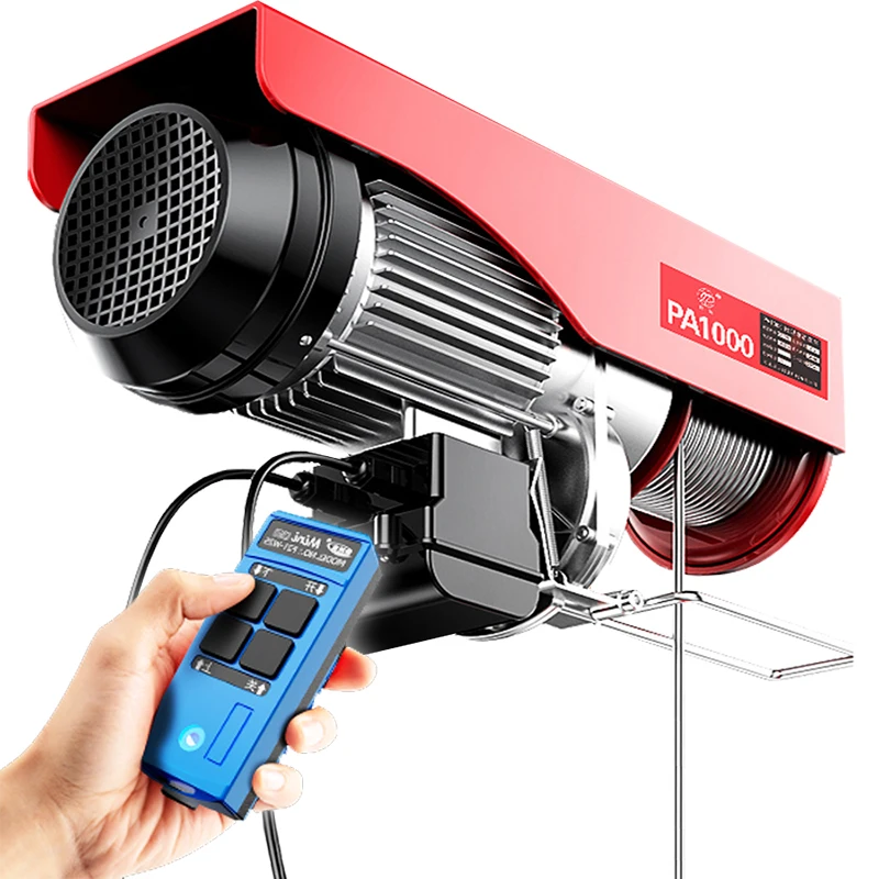 

Wholesale PA200-1200 Type Double Line Lift Wire Rope Electric Winch High Quality Mini Electric Hoist with Pure Copper Motor