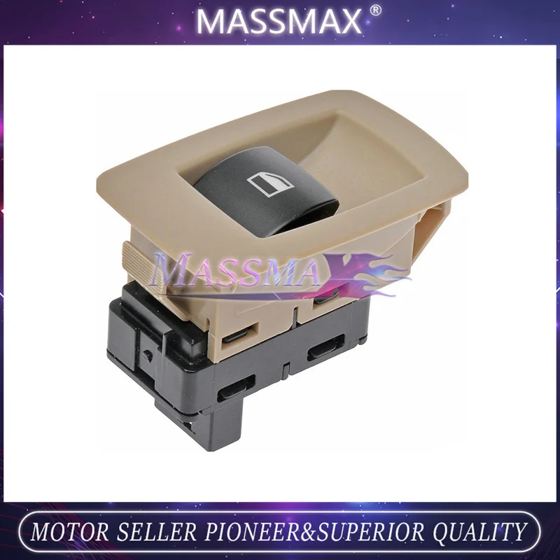 

61316945876 Car Beige Passenger Side Window Regulator Switches Control Button For BMW E53 E71 E72 E83 E90 E91 316i 318i 320i
