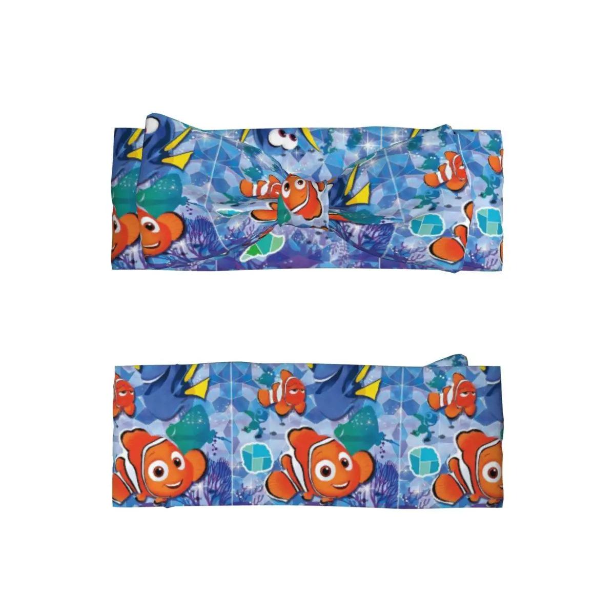 

Findings Nemo Bow Headband Novelty Baby Newborn Turban Comfy Elastic Custom Hair Accessories