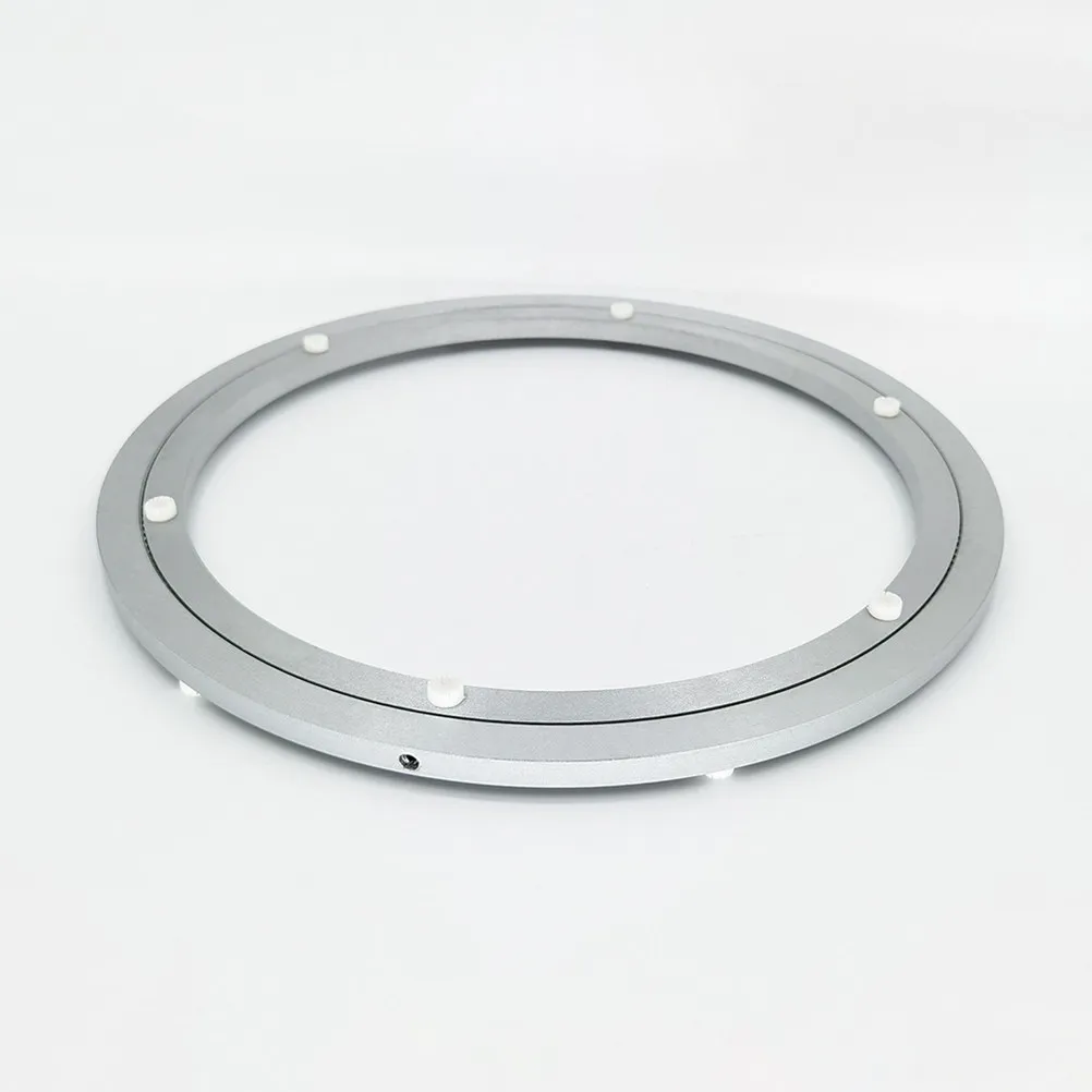 

Aluminium Alloy Rotating Bearing 8 Inch Professional Turntable Base for Dining Table Round Rotating Swivel Turntable Bearing