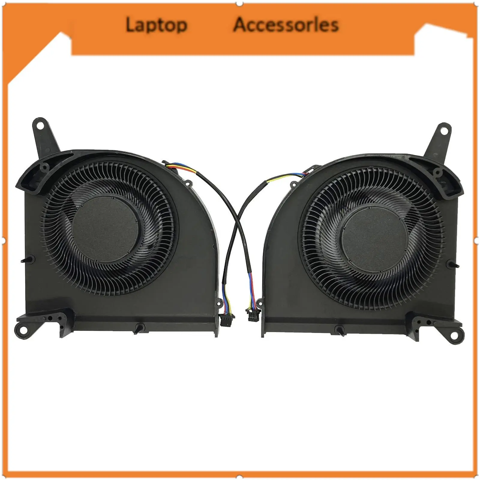 HJ  CPU+GPU Cooling Fan for Gigabyte Aorus 15G 15P RX7G 2021 DFSCM22716392Q FNGT DFSCK22D05883Q FNGS DC12V 1A Fan 10mm Thick