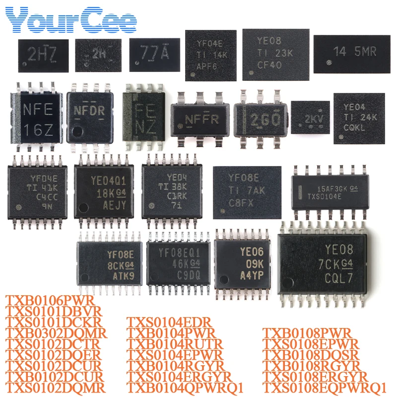 10pcs/5pcs TXS0108EPWR TXB0102DCUR VSSOP-8 2-bit Bidirectional Voltage Level Converter Chip TXS0102 TXB0108 TXB0104 TXB0302 CD45