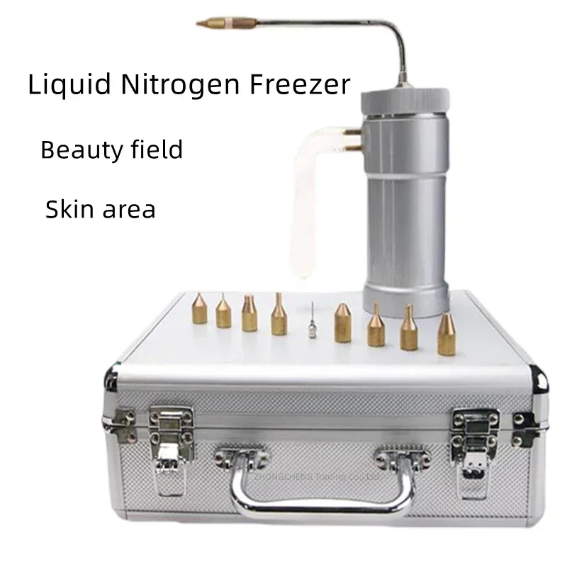 Liquid Nitrogen Cryotherapy Instrument 300ml Beauty Instrument Liquid Nitrogen Sprayer Can Freckle Device