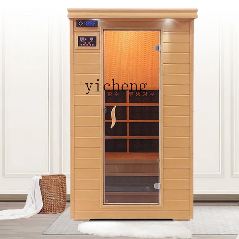 

LYY family steam sauna room bath box dry steam machine steam sweat beauty salon sweat cabin far infrared light wave room
