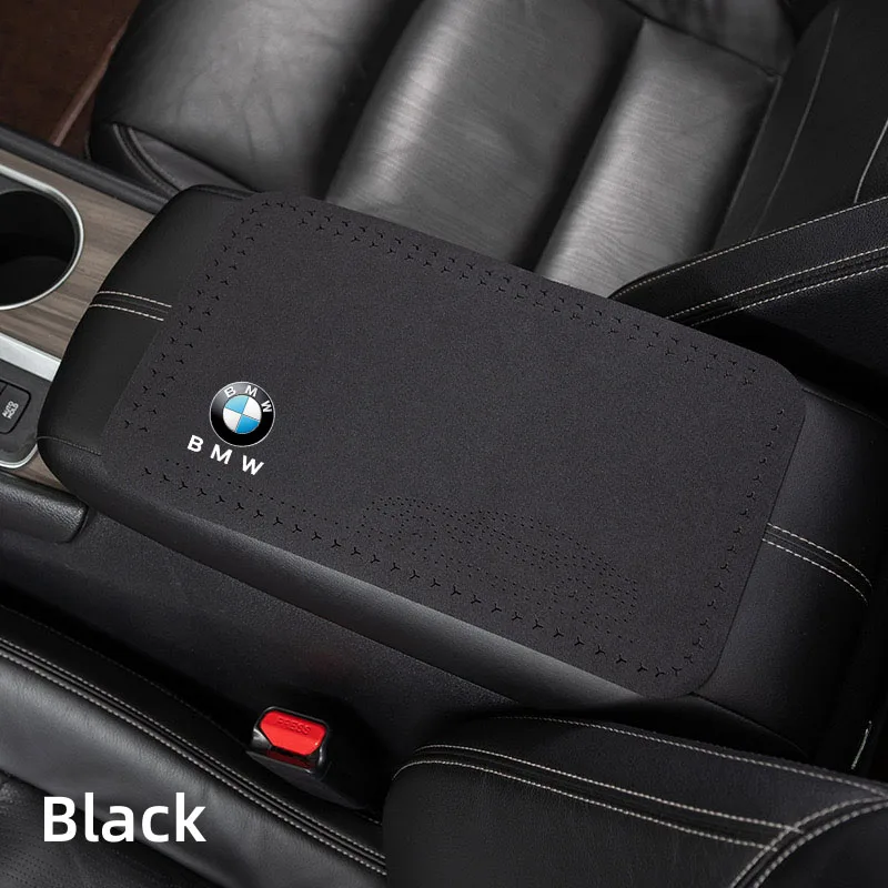 Car Arm Rest Cushion Center Console Box Protection Cover Pad For BMW M x5 e70 e91 f11 f30 f31 f10 x3 f25 e30 e46 Car Accessories