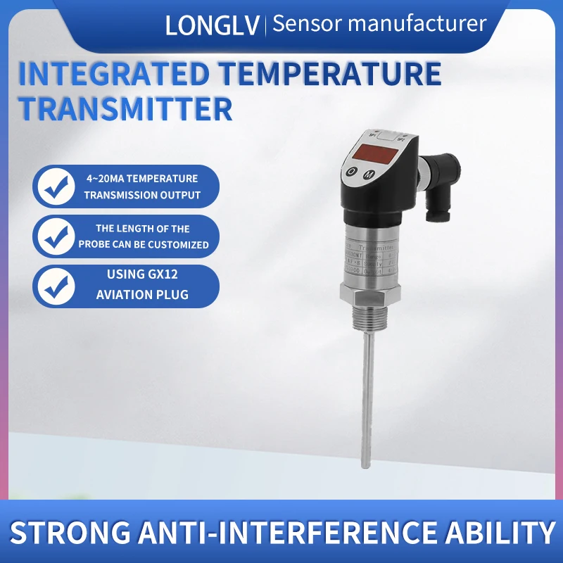 Longlv WZ-103 датчик температуры, высокоточный цифровой датчик температуры, переключатель, цифровая таблица датчиков температуры