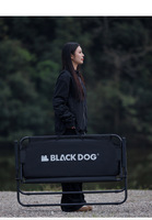 Naturehike BLACKDOG Outdoor Double Folding Chair Breathable Picnic Portable Camping 600D Tear-resistant Backrest Chair