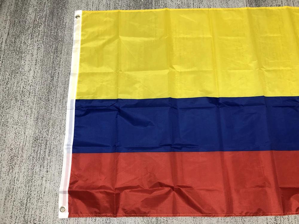 Colombia Flag 90x150cm 3*5FT high qualitydouble printed polyester hanging District of Columbia Colombia Flag for decoration