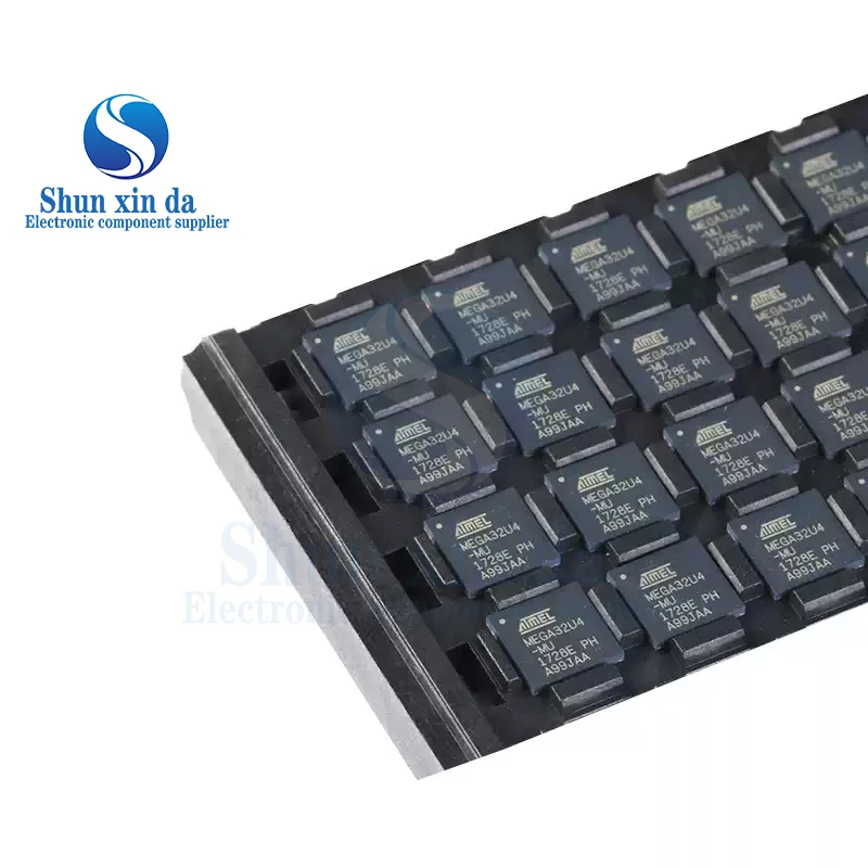 Original ATMEGA32U4-MU VQFN-44 ATMEGA32U4 32U4 Chip Microcontroller 8-bit 16MHZ