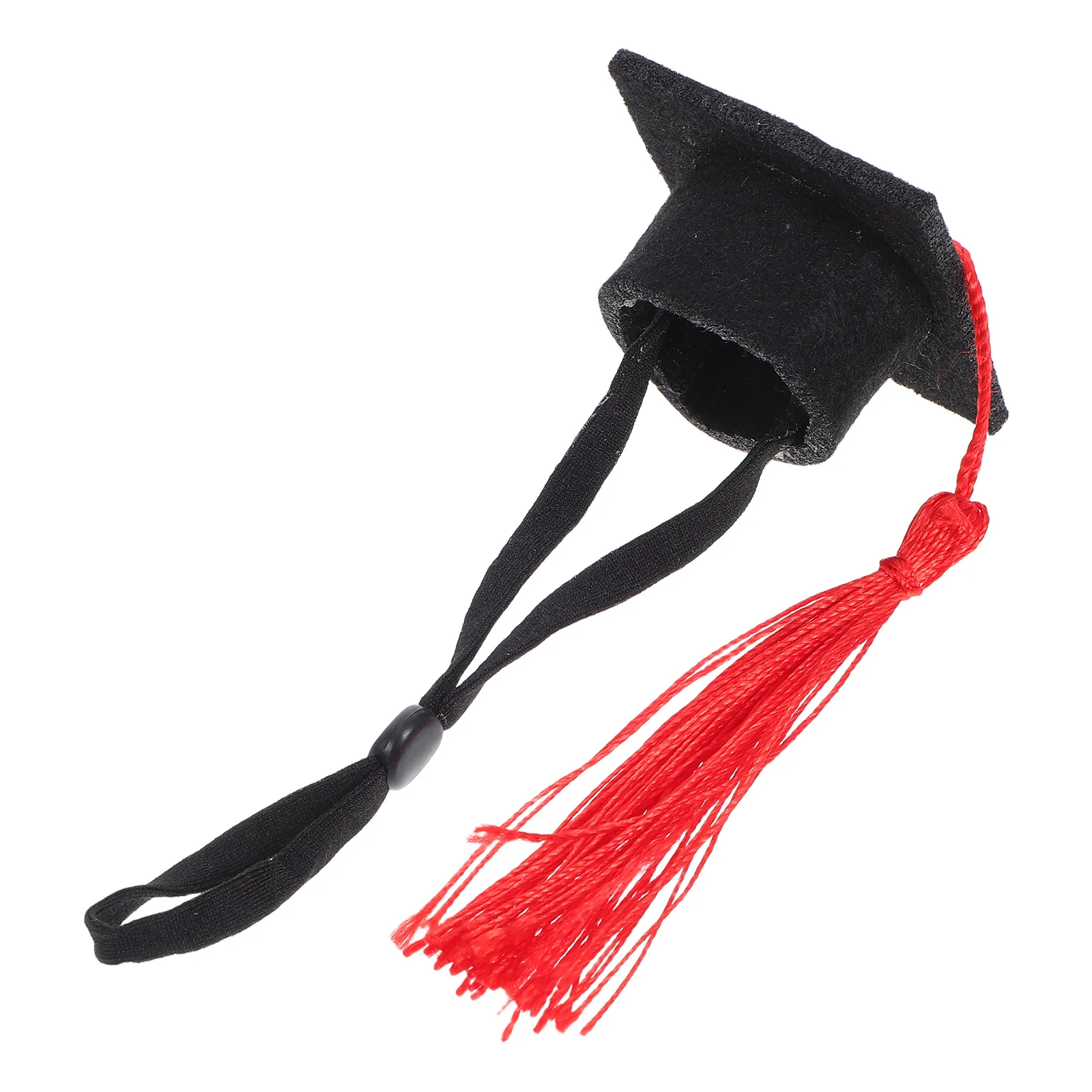 

Hamster Graduation Hat Mini Canvas Pet Cap For Guinea Pigs Small Animals Tassel Hat Photo Shoot Party Accessory Decor Cap