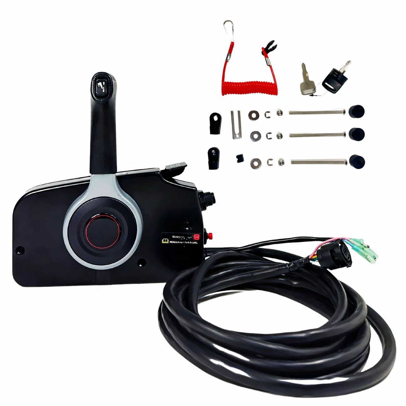 

Outboard side mounted controller 67200-99E562 Stroke 8 cores with 5 meters lift Connection harness