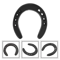 Horseshoe Decoration Golden Large Decorative Horseshoes Decorations Wall Iron Sculpture Hanging