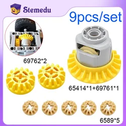 New Differentials Gears MOC Technical Modification Parts Compatible with legoeds Building Blocks 42143 69761 69762 65414 6589