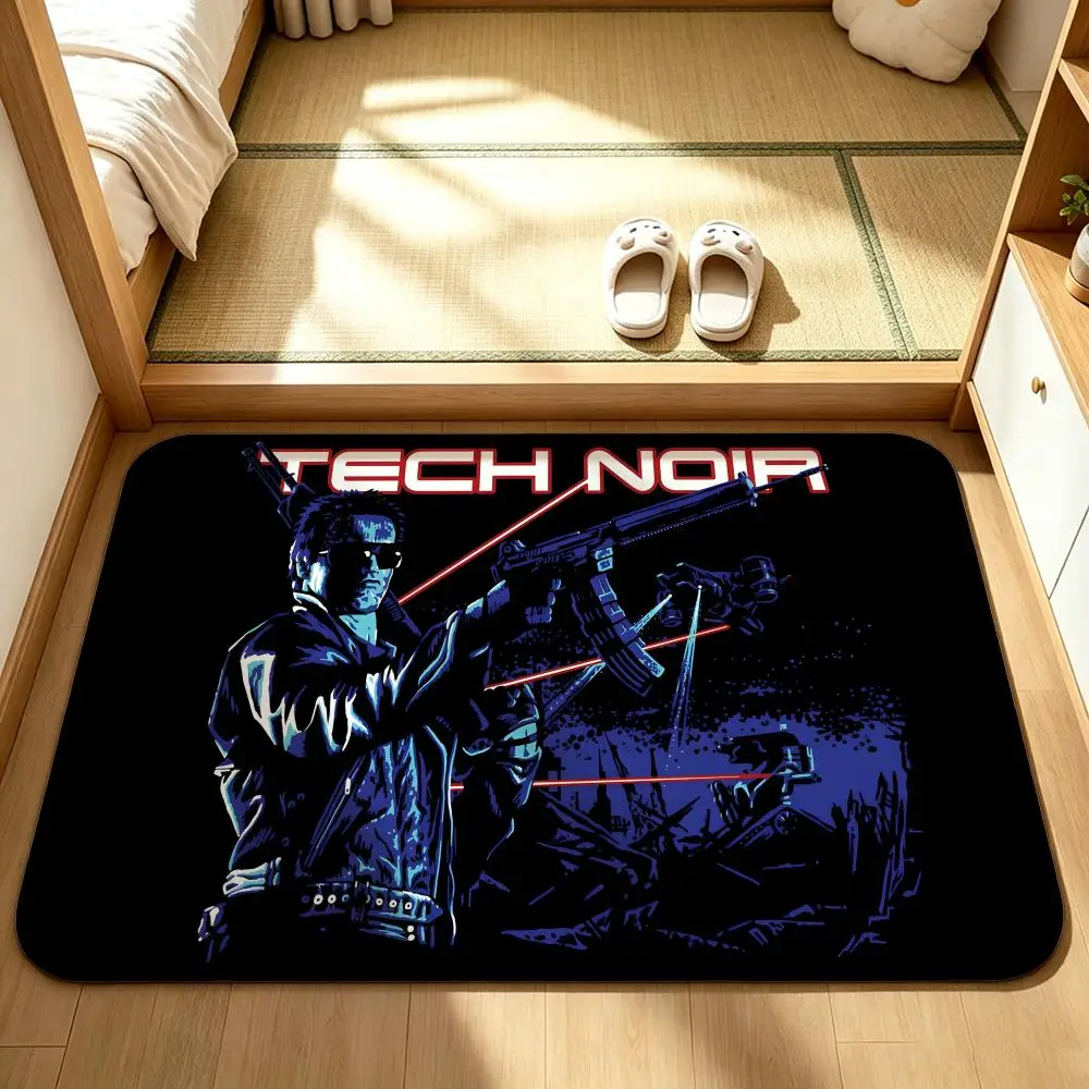 Film-TerminatorS Floor Mat Bedroom Carpet, Bathroom Foot Mat, Doormat, Non-Slip Absorbent Multi-Use