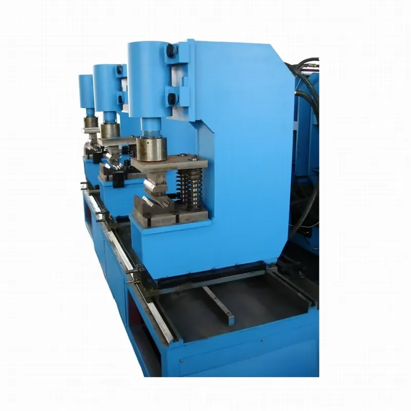 Sheet Metal Hydraulic Punching Machine with Motor 380V 7.5KW Fire Rated Door Lock Hole Punch Press