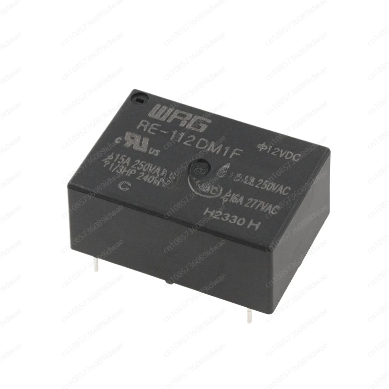 10pcs WRG Relay RE-105DM1F RE-112DM1F RE-124DM1F 16A 4PIN 5V 12V 24V Power relay Replaceable V6-S-DC5V  HF7520-005 012 024