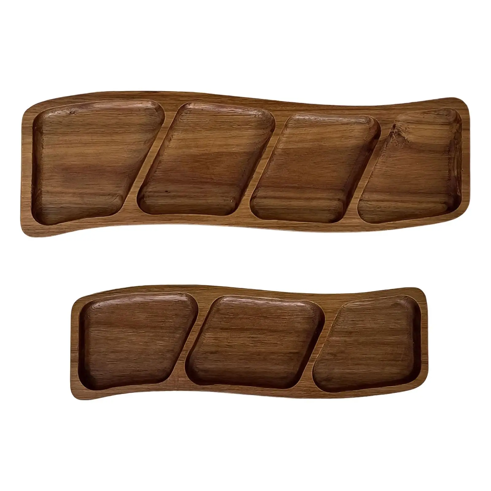 

Разделенный сервировочный поднос для еды и фруктов, деревянный поднос для вечеринок, блюдо для закусок, поднос для сыра, торта, овощей, сыра, поднос для фруктов