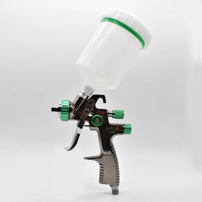 LVLP paint spray gun air spray gun gravity spray gun 1.3mm 1.4mm 1.8mm nozzle 600cc cup high atomization spray gun