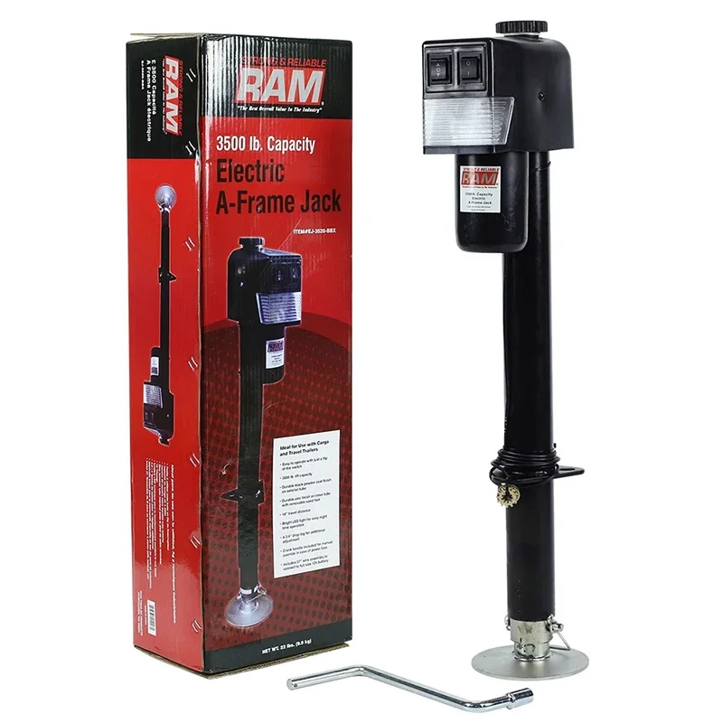 

3500 Lbs A Frame Electric RV Trailer Tongue Jack Accessories Parts RV electric parking support RV Accessories