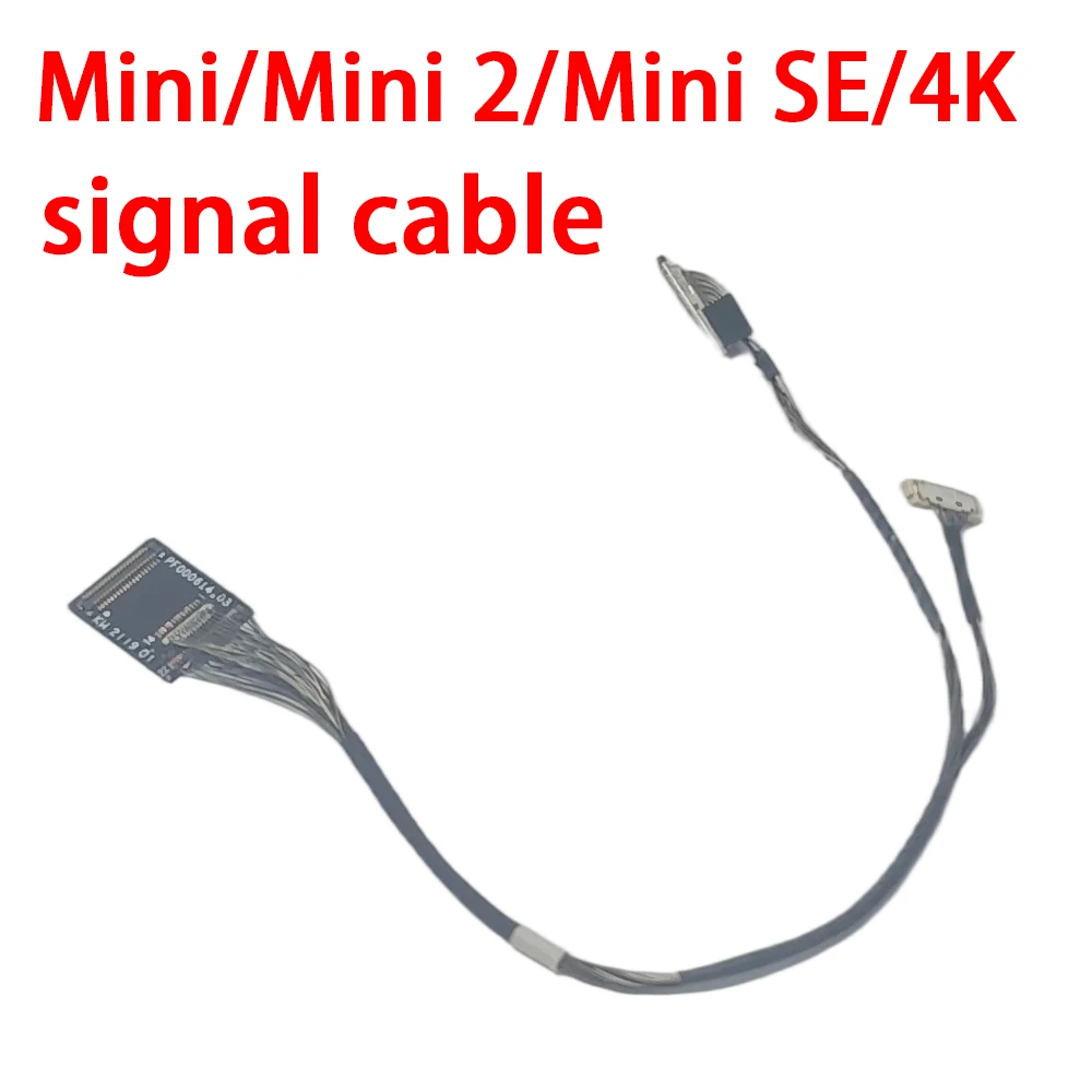 Mini 2 cabo de sinal para dji mini 1/2/se/4k gimbal câmera ptz cabo linha de sinal transmissão fio flexível câmera coaxial reparação parte