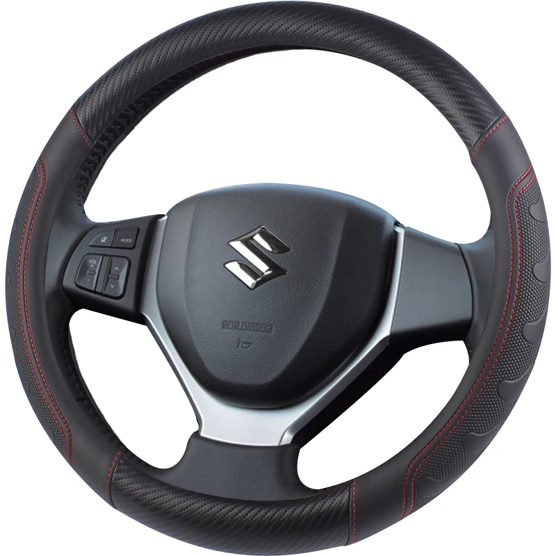 fashion Sports style Anti-Slip Car Steering Wheel Cover For Suzuki Vitara Escudo LY 4th Gen sx4