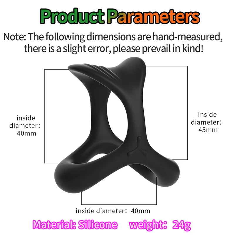 عبودية القضيب الدائري كم سيليكون العفة قفص كوكرينج لعبة الجنس للرجال مثلي الجنس تأخير القذف قوي الانتصاب القضيب موسع #6