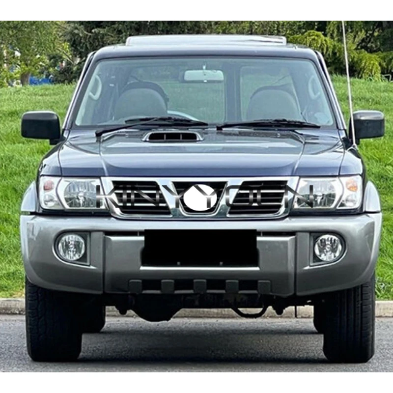 1 مجموعة المصد الأمامي الضباب ضوء المصباح لنيسان باترول 2001 2002 2003 2004 الجبهة مصباح قيادة مصباح إشارة