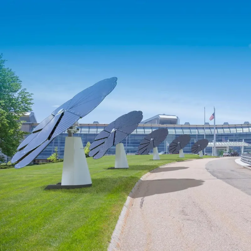 High Efficiency Intelligent Two-Axis Tracking Monocrystalline Silicon Solar Photovoltaic Power Generation System One-Click