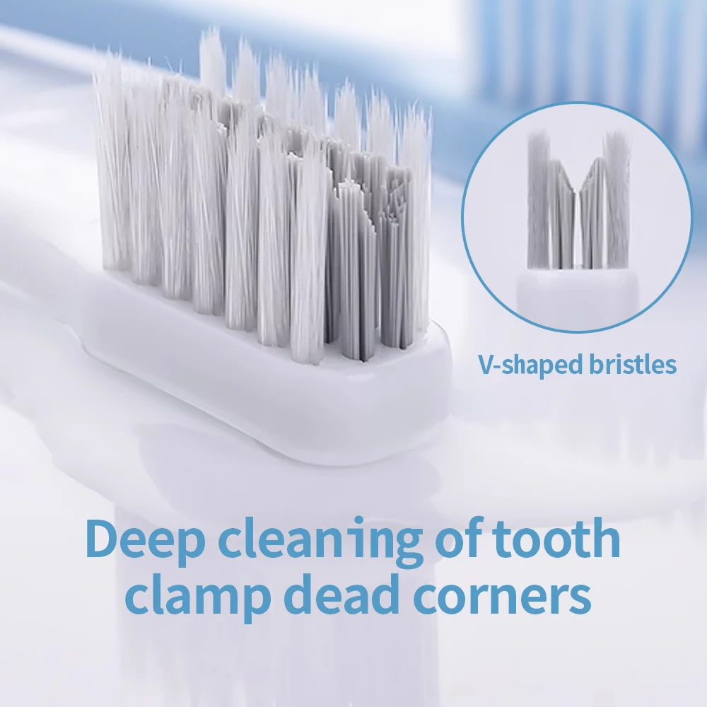 5pcs V-Shaped Orthodontic Toothbrushes Braces Soft Bristle Tooth Brush With Interdental Brushes For Teeth Oral Cleaning Hygiene