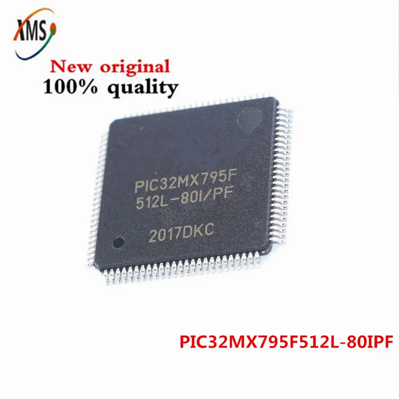 

1-10PCS PIC32MX795F512L-80I/PF PIC32MX795F512L PIC32MX795F IC MCU 32BIT 512KB FLASH 100TQFP