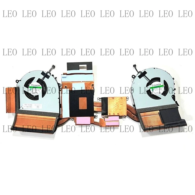 SS CPU GPU Fan Heatsink for HP OMEN 17-CB TPN-C144 L62865-001 L57366-001
