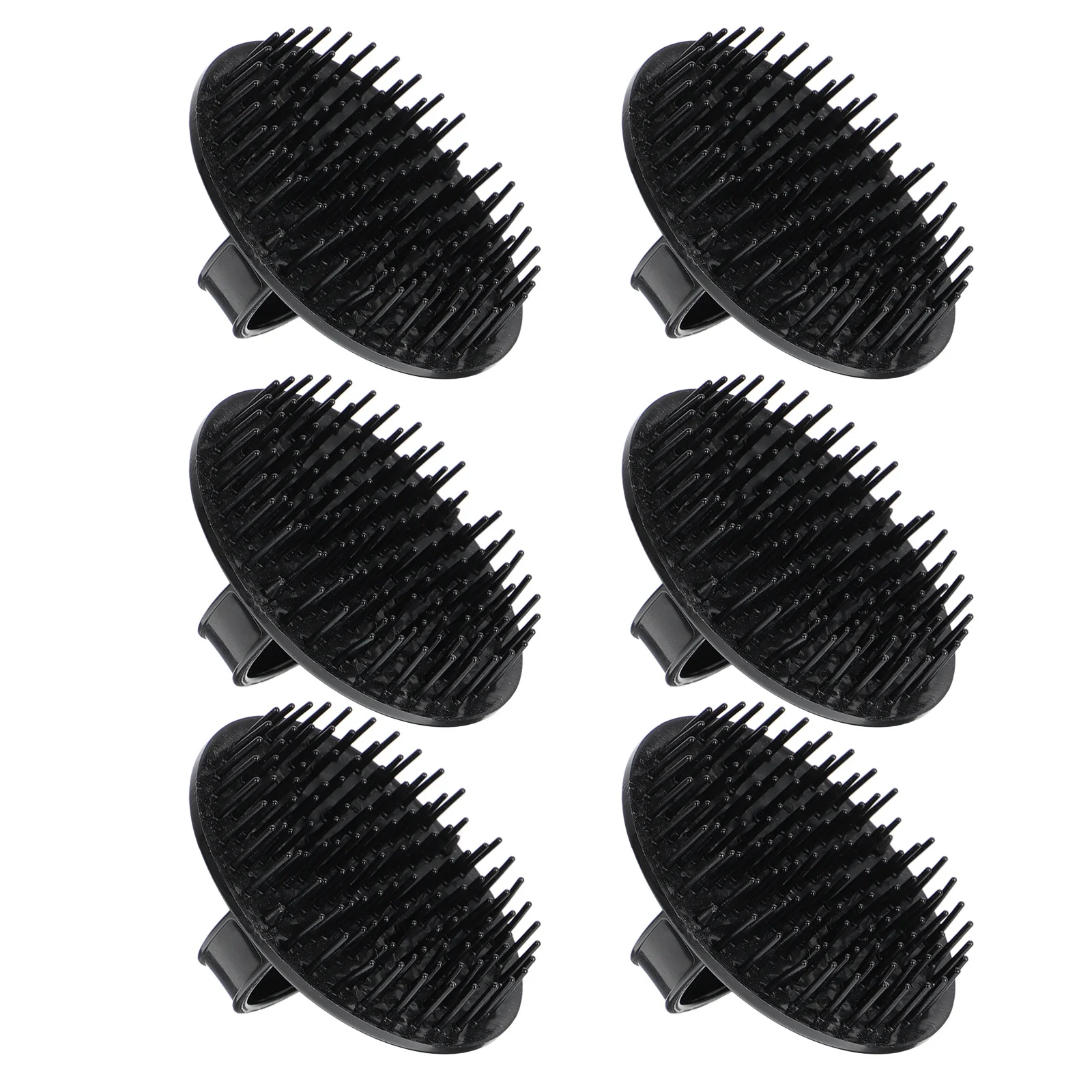 

6pcs Scalp Massage Brush Ergonomic Hair Washing Comb For Dandruff Removal Shampoo Tool Hair Cleansing Scrubber Massage