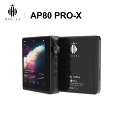 Hidizs AP80 Pro X 고해상도 오디오 HIFI 휴대용 음악 MP3 플레이어, 듀얼 ES9219C DAC 블루투스 MQA LDAC PCM 384 DSD 256 전자책