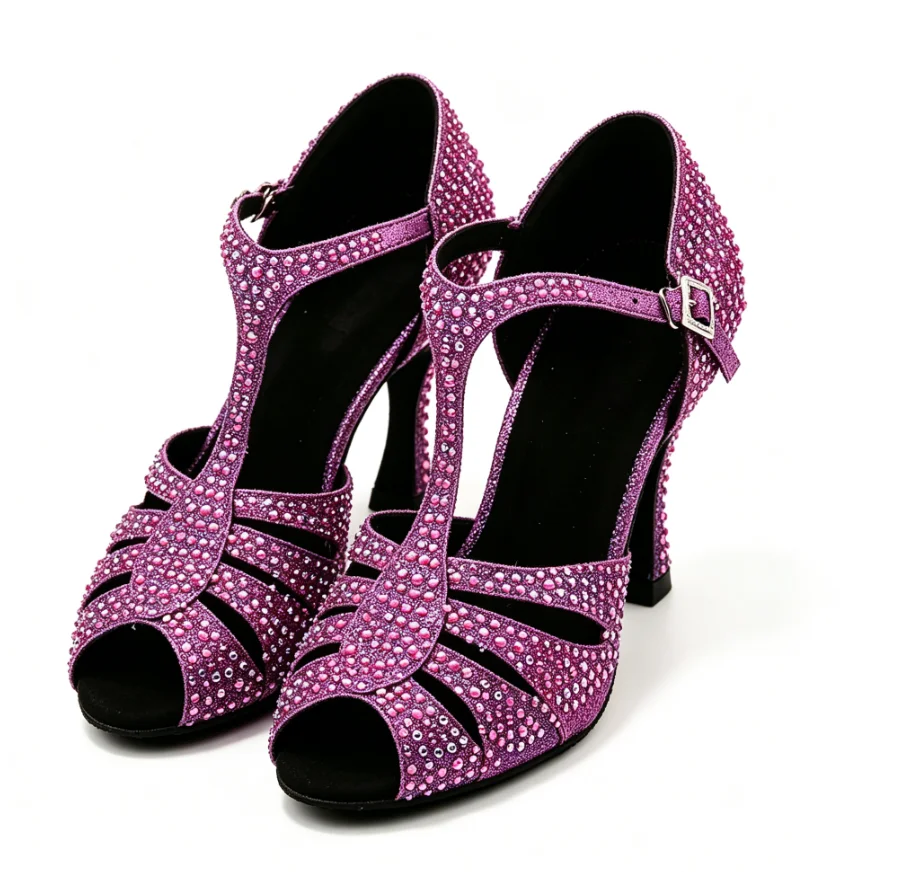 evk-women's-rhinestone-latin-dance-shoes-purple-glitter-t-strap-ballroom-salsa-tango-sandals-ladies-party-performance-footwear