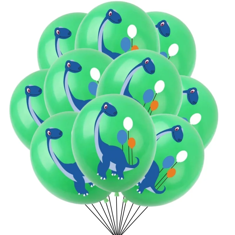 Dinosaurier-Luftballons, alles Gute zum Geburtstag, Party-Dekoration, für Kinder, Jungen, Babyparty, Dinosaurier-Luftballons, Dschungel-Safari-Geburtstags-Ballon-Zubehör – Detail 3