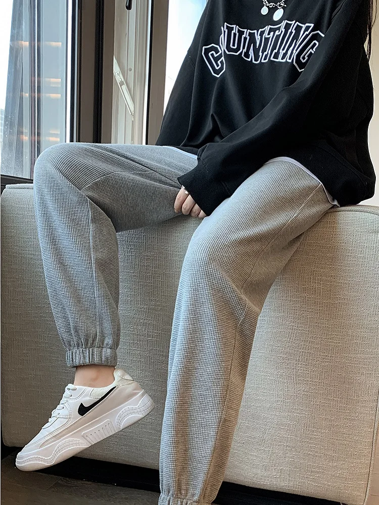 

Women Pants Sweatpants Casual Harem Pants Woman Clothes Traf Korean Style Loose Pantalones Mujer Ladies Bottom Capris Joggers