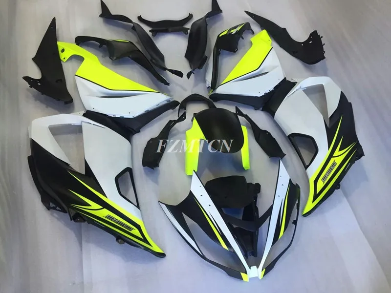 4Gifts New ABS Fairings Kit Fit For KAWASAKI ZX-6R 13 14 15 16 17 636 2013 2014 2015 2016 2017 2018 Bodywork Set Custom