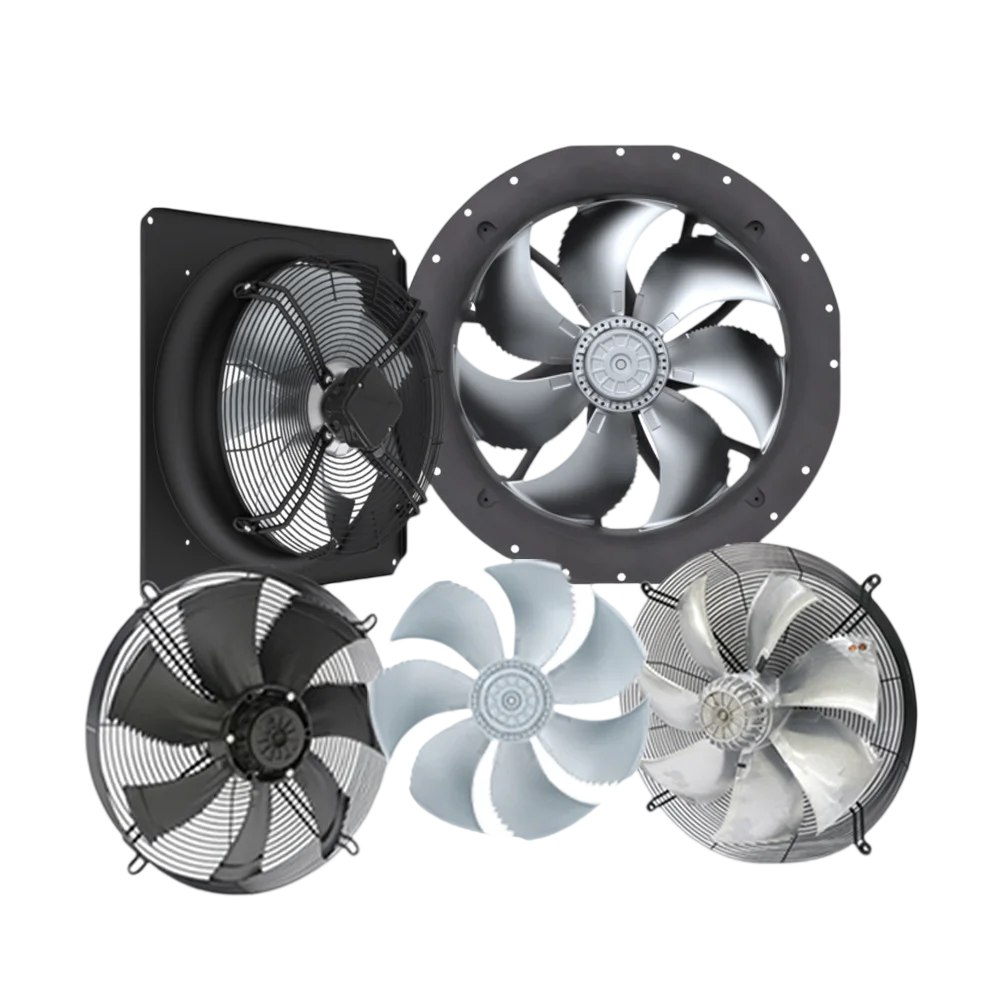 ZIEHL-ABEGG FN050-VDK.4I.V7P1 400V AC 1.45A 840W 1340RPM 500mm Air Conditioner Axial Cooling Fan FN050-6EA.4F.V7P1