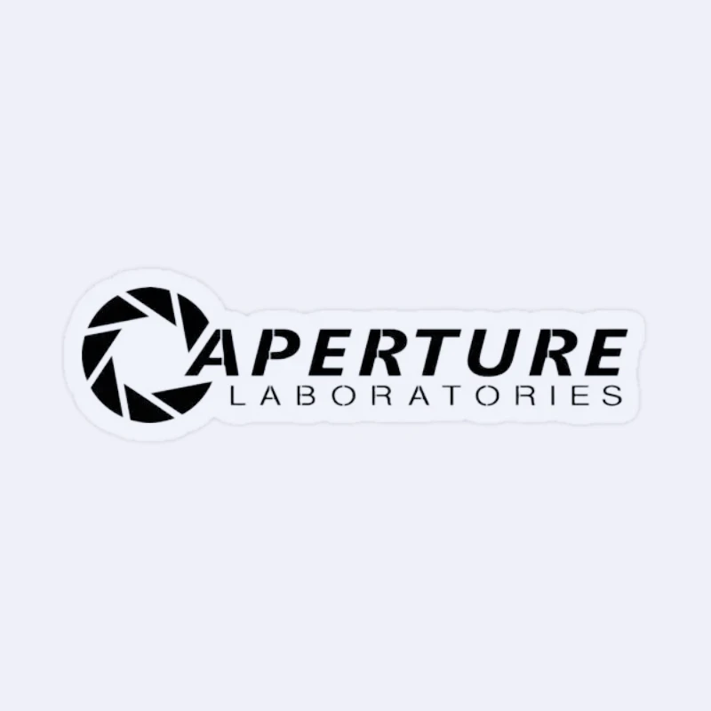 

Aperture Laboratories Stickers for Wall Bumper Laptop Home Background Print Art Window Kid Living Room Water Bottles15CM PVC KK
