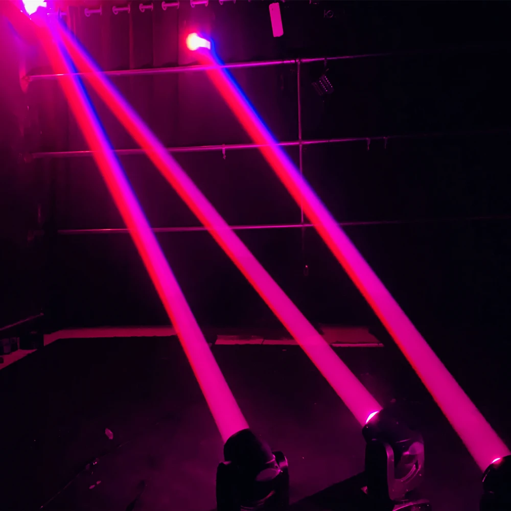 2 قطعة 90 واط LED شعاع تتحرك رئيس ضوء RGBW 4in1 سطوع أفضل مع DMX ، دعم الصوت المنشط والوضع التلقائي لقضبان الديسكو #4