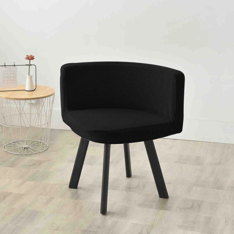 Stretch Triangle Chair Cover All-inclusive Protector Low Back Dining Chair Home Hotel Leisure Party Polar Fleece Chair Cover