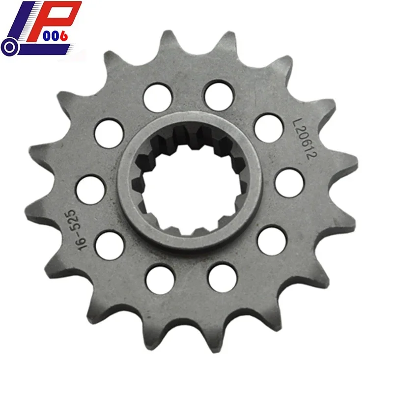 Motorcycle 525 Front Sprocket 15 16 Tooth For Honda XL series XL1000 V-X,Y,1,2,3,4,5,6,7,8,9,A,B,C,D Varadero SD01/02 1999-2013