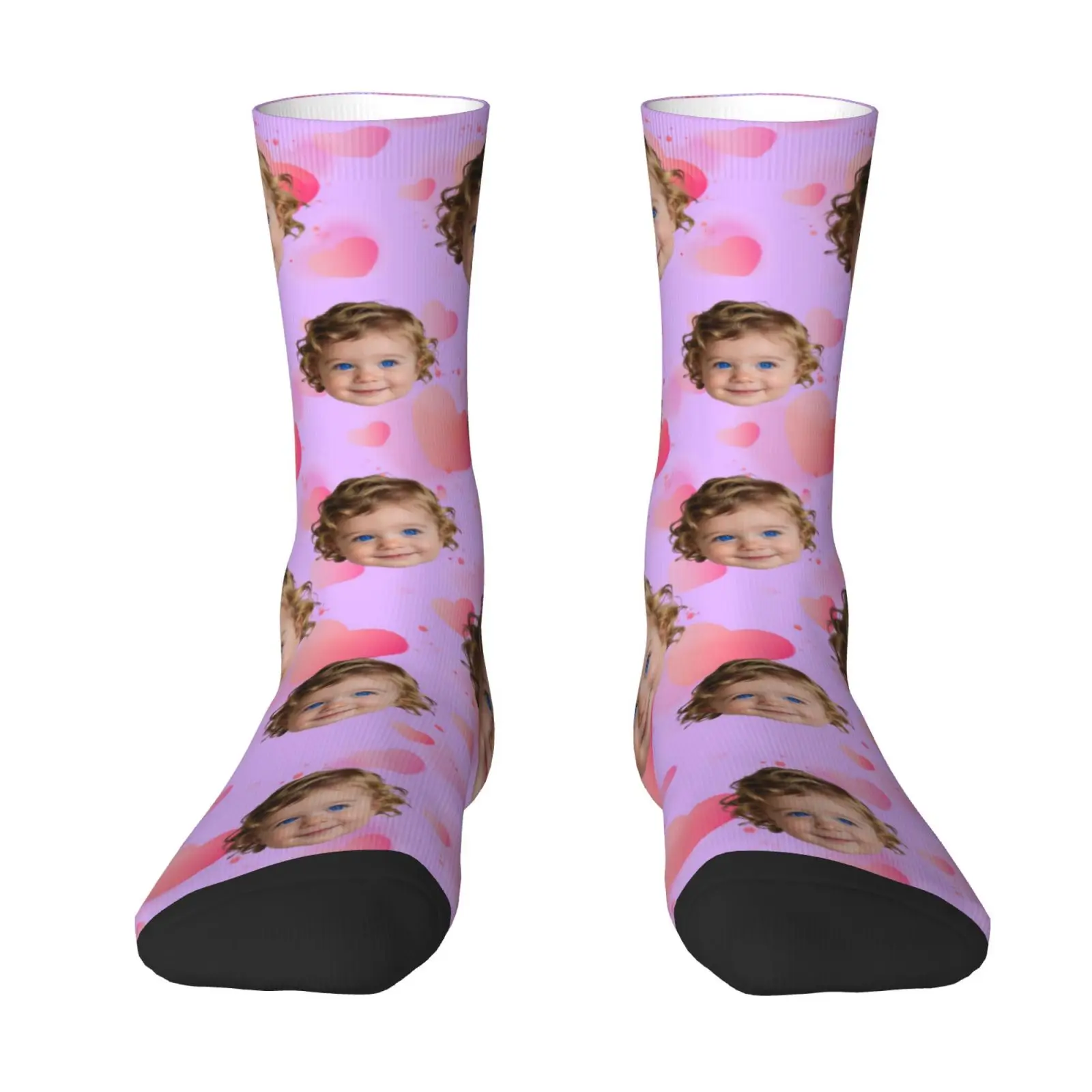 Custom avatar socks for men and women custom photo socks personalized picture socks photo socks personalized gifts view 4