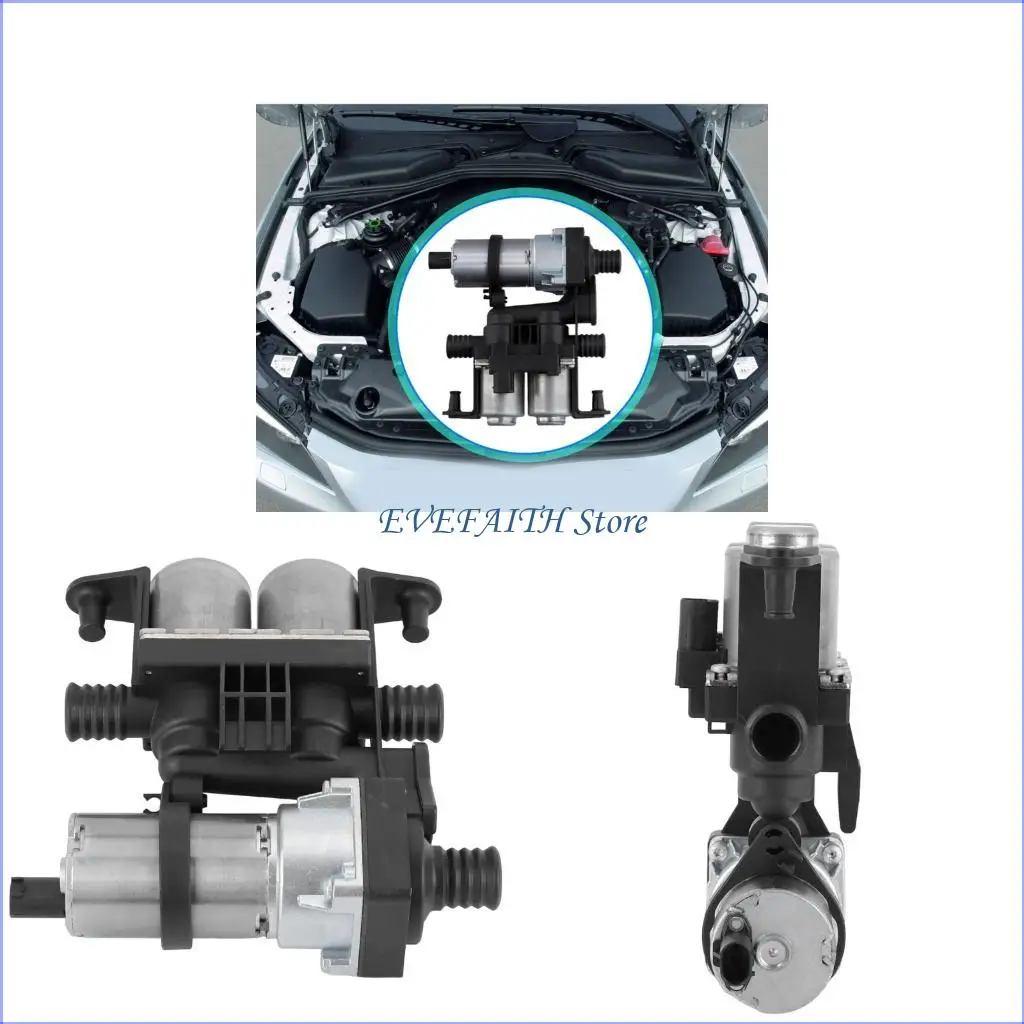 

124B Car Water Valves with Auxiliary Water for E38 E39 E53 E34 525i 528i 64118374994 Replacement Coolant Control Valves