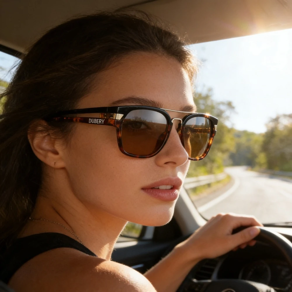 

Солнцезащитные очки DUBERY для любых погодных условий, поляризованные, для вождения, рыбалки, велоспорта, активного отдыха, с защитой от ультрафиолета ​