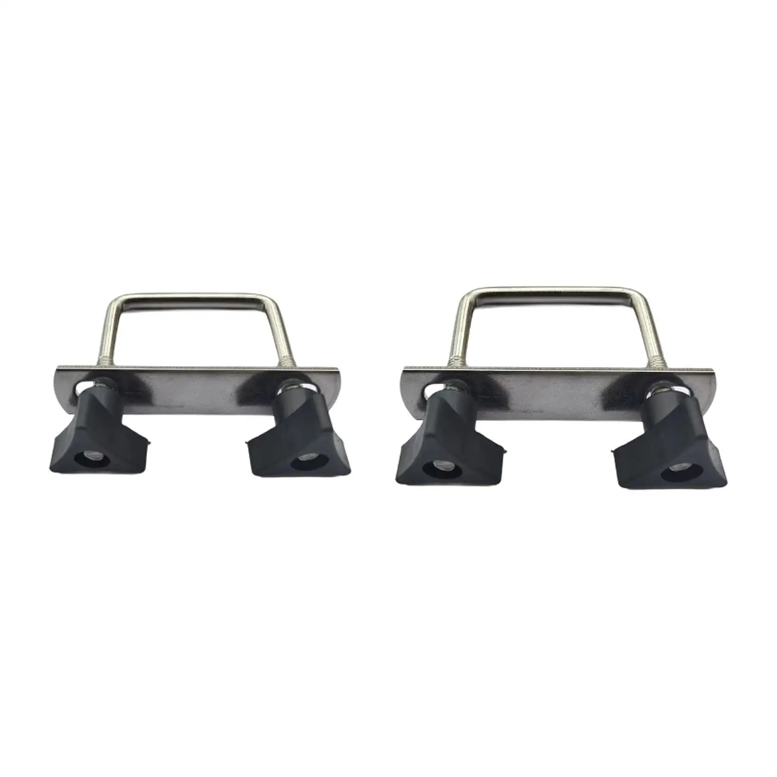 

Roof Box U Bolt Clamp Hardware Fitting Easy to Install Spare Parts Durability Rooftop Cargo Carrier Rack Bolt Clip Car Accessory